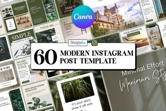 Download Modern Instagram Canva Post Template - Premium Resources