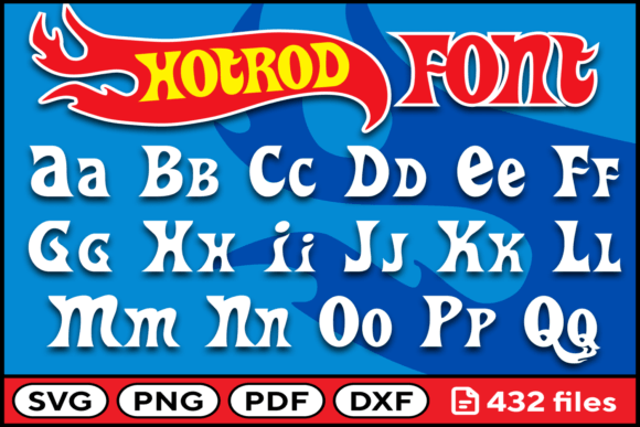 Download Hot Road Font Svg Png Pdf Dxf - Pdf Collection