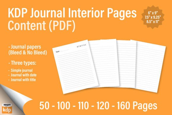 Download KDP Journal Interior Pages PDF Papers - Pdf Collection