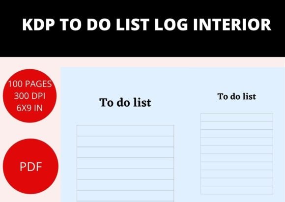 Download Kdp to Do List Interior Pdf - Pdf Collection